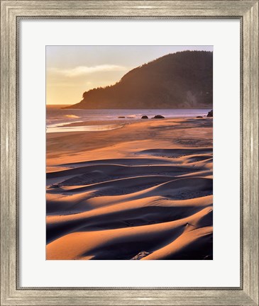 Framed Cape Sebastian, Oregon Print