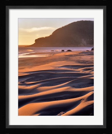 Framed Cape Sebastian, Oregon Print