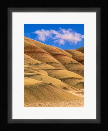 Framed Painted Hills Unit, John Day Fossil Beds National Monument, Oregon Print