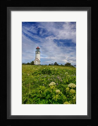 Framed Cape Blanco Lighthouse, Oregon Print