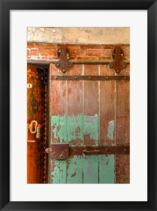 Framed Abandoned Prison Detail, Pennsylvania Print