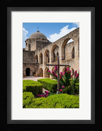 Framed Mission San Jose Architecture Print