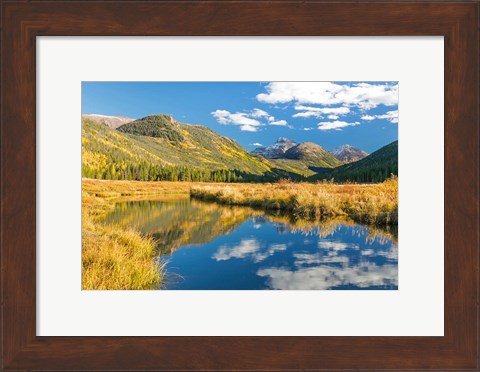 Framed Wasatch Cache National Forest Panorama, Utah Print
