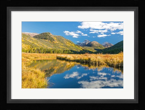 Framed Wasatch Cache National Forest Panorama, Utah Print