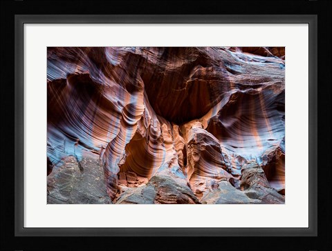 Framed Paria Canyon, Vermillion Cliffs Wilderness, Southern Utah Print