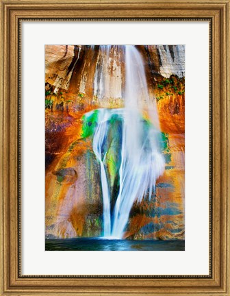 Framed Lower Calf Creek Falls, Utah Print