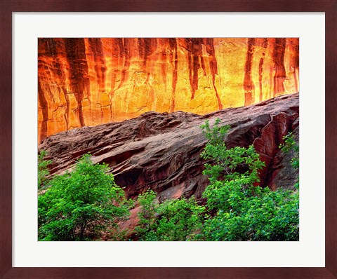 Framed Escalante Neon Canyon, Utah Print