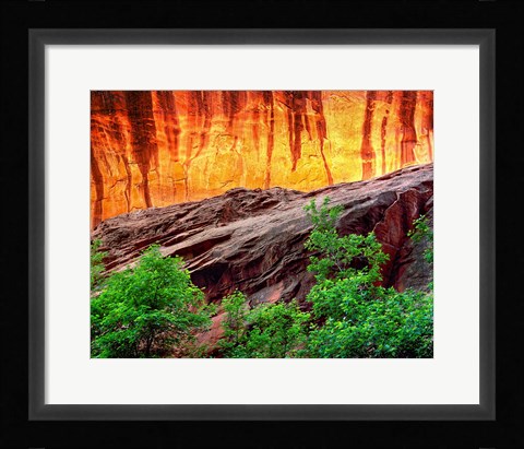 Framed Escalante Neon Canyon, Utah Print