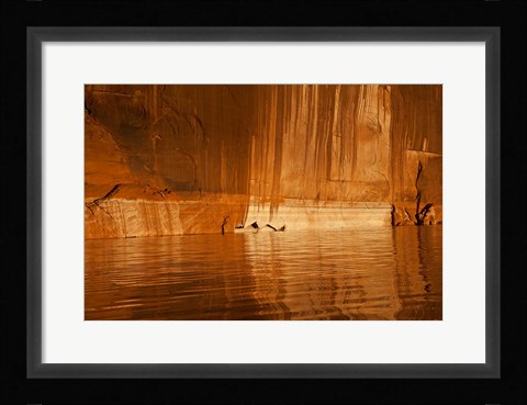 Framed Glen Canyon National Recreation Area Tapestry Wall, Utah Print