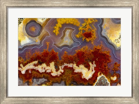 Framed Cathedral Agate Print