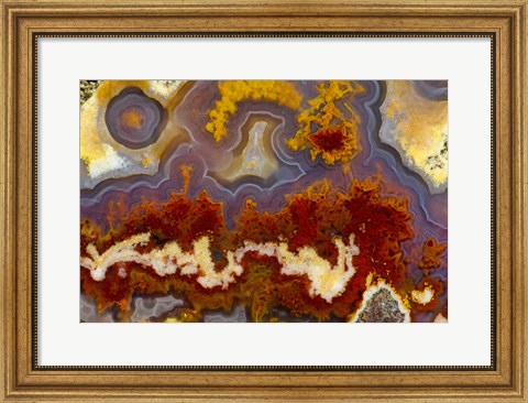 Framed Cathedral Agate Print