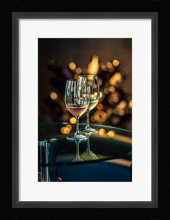 Framed Elegant Tasting Room At Long Shadows Print