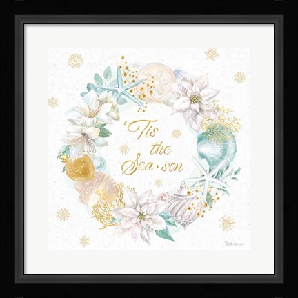 Framed Winter Coast IV Print