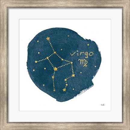 Framed Horoscope Virgo Print