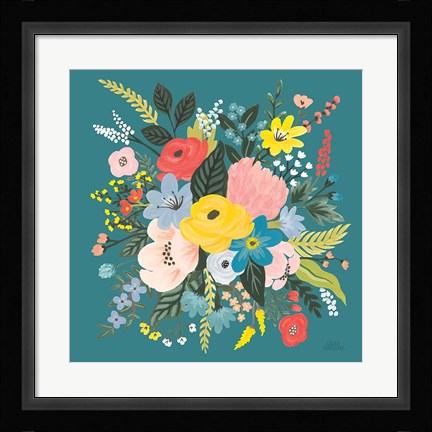 Framed Wild Garden VII Print