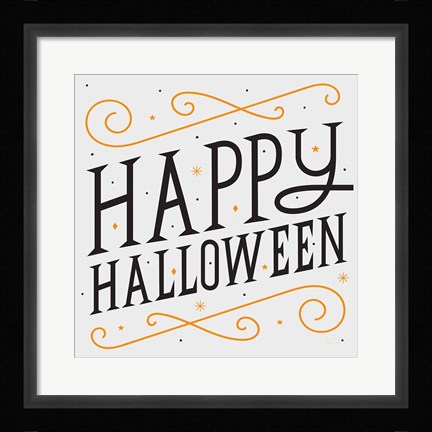 Framed Festive Fright II Print