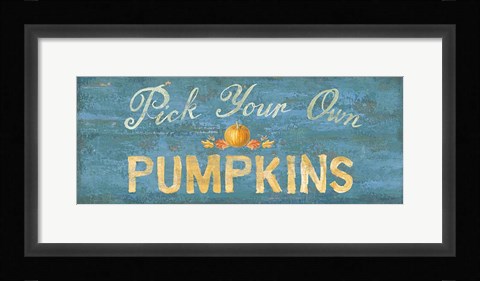 Framed Floursack Autumn XI Print