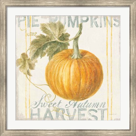 Framed Floursack Autumn VI Print