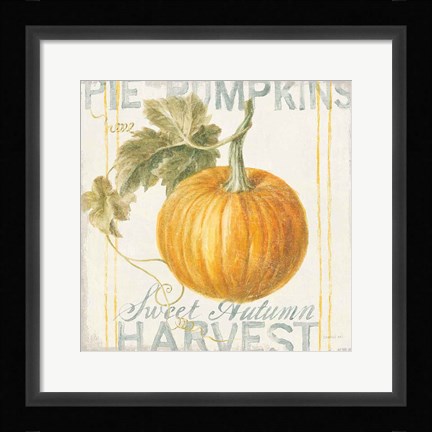 Framed Floursack Autumn VI Print