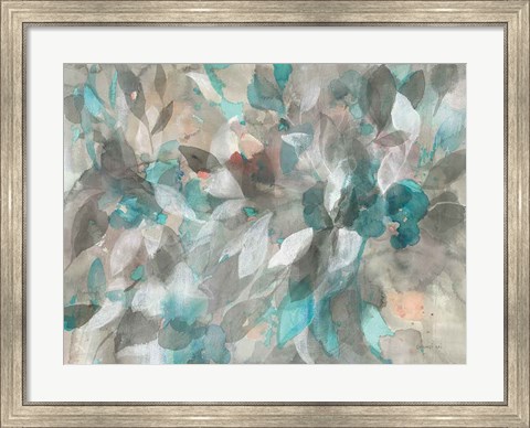 Framed Abstract Nature Print