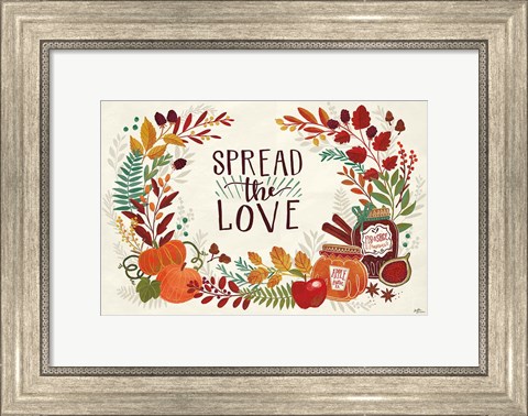 Framed Spread the Love I Print