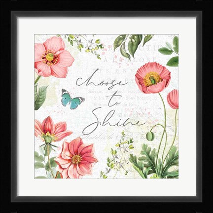 Framed Studio Botanicals V Print