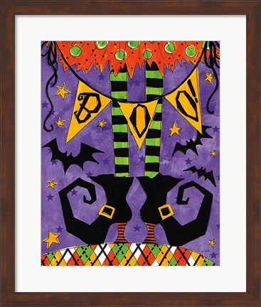 Framed Spooky Fun VII Print