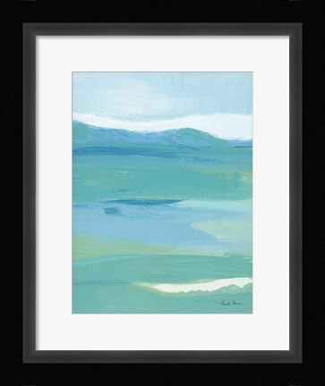 Framed Coastal Bliss II Print