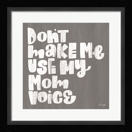 Framed My Mom Voice Print