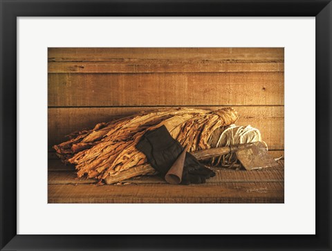 Framed Tobacco Print