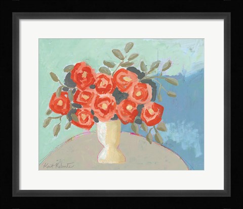 Framed Entryway Bouquet Print