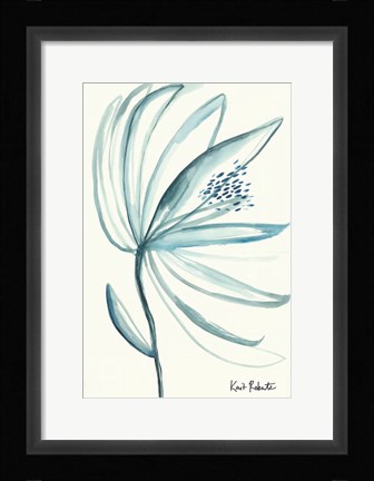 Framed Blue For You Print