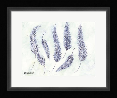 Framed Fine Feathered Family Print