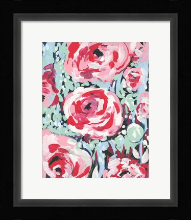 Framed Chorus of the Rose Print