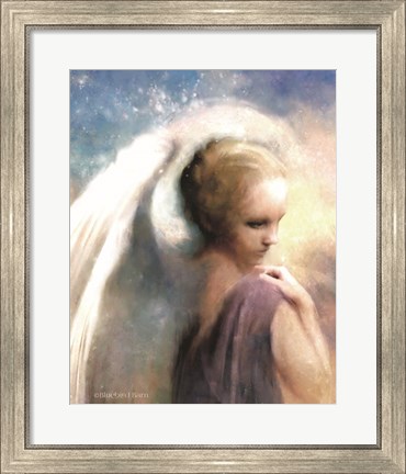 Framed Angelus Print