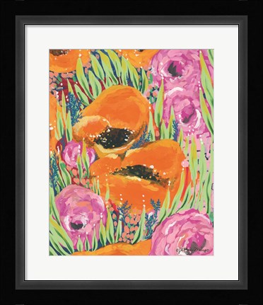 Framed Poppy Forest Print