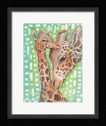 Framed Mother and Child Print