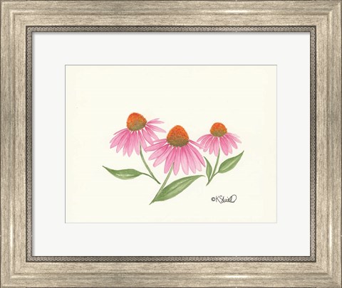 Framed Dancing in the Breeze Print