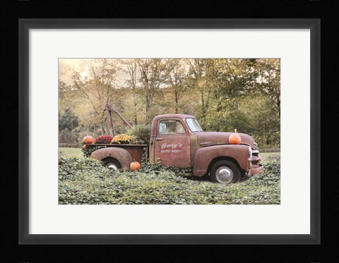 Framed My Wife Borrowed the Truck Print