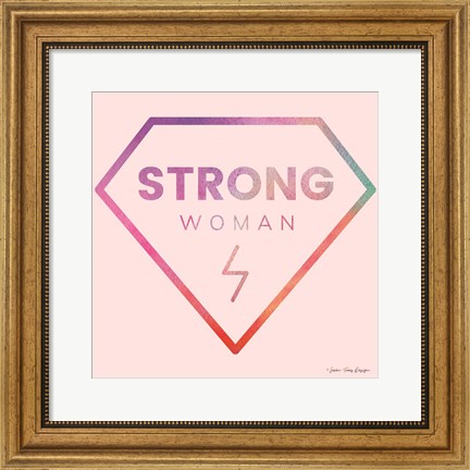 Framed Strong Woman Print