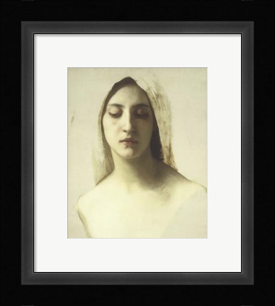 Framed Study for 'La Charite', C.1878 Print