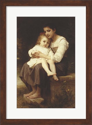 Framed Eldest Sister, 1886 Print