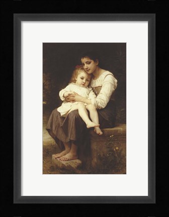 Framed Eldest Sister, 1886 Print