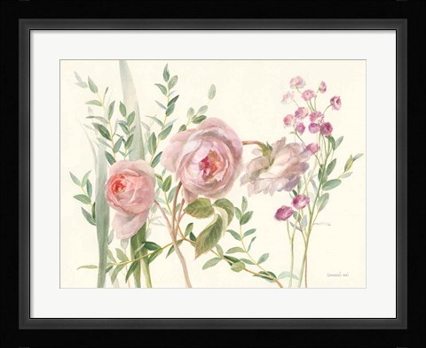 Framed Flourish II Print