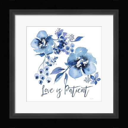 Framed Delft Delight II Patient Print