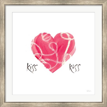 Framed Kiss Kiss Print