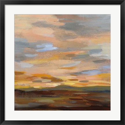 Framed High Desert Sky III Print