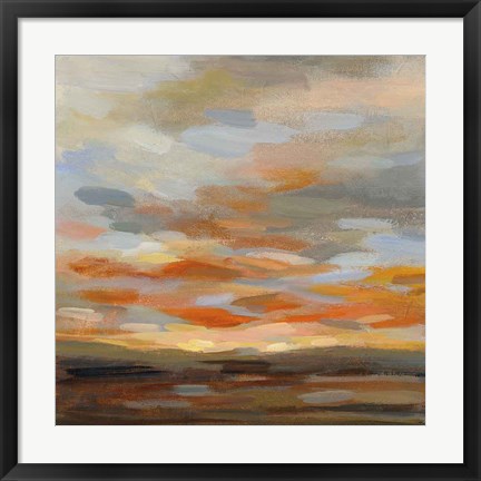 Framed High Desert Sky II Print