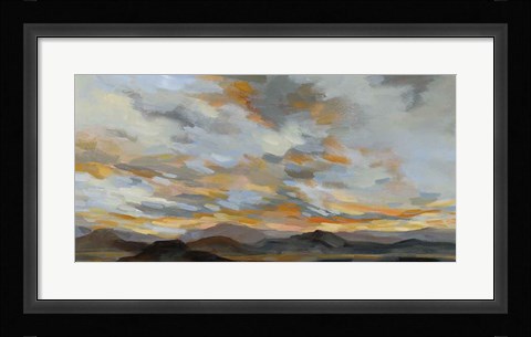 Framed High Desert Sky I Print