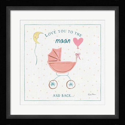 Framed Happy Baby III Print